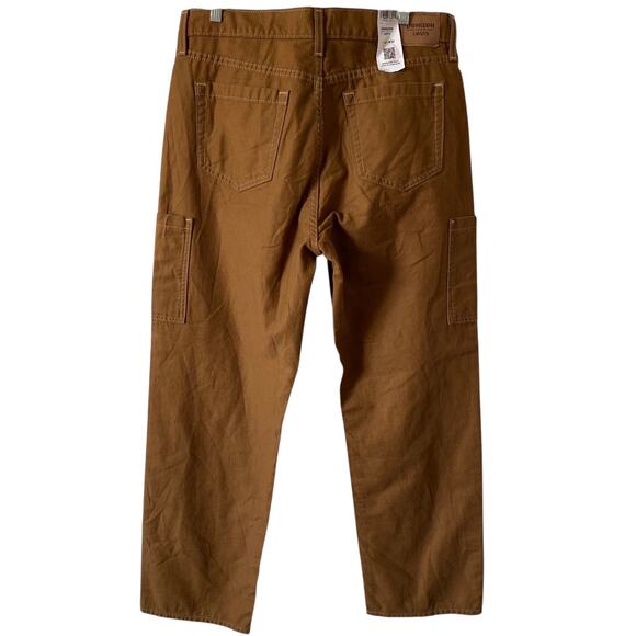 NEW DENIZEN FROM LEVI'S Vintage Utility 90s Loose Straight Pants Size 32 - Picture 3 of 6